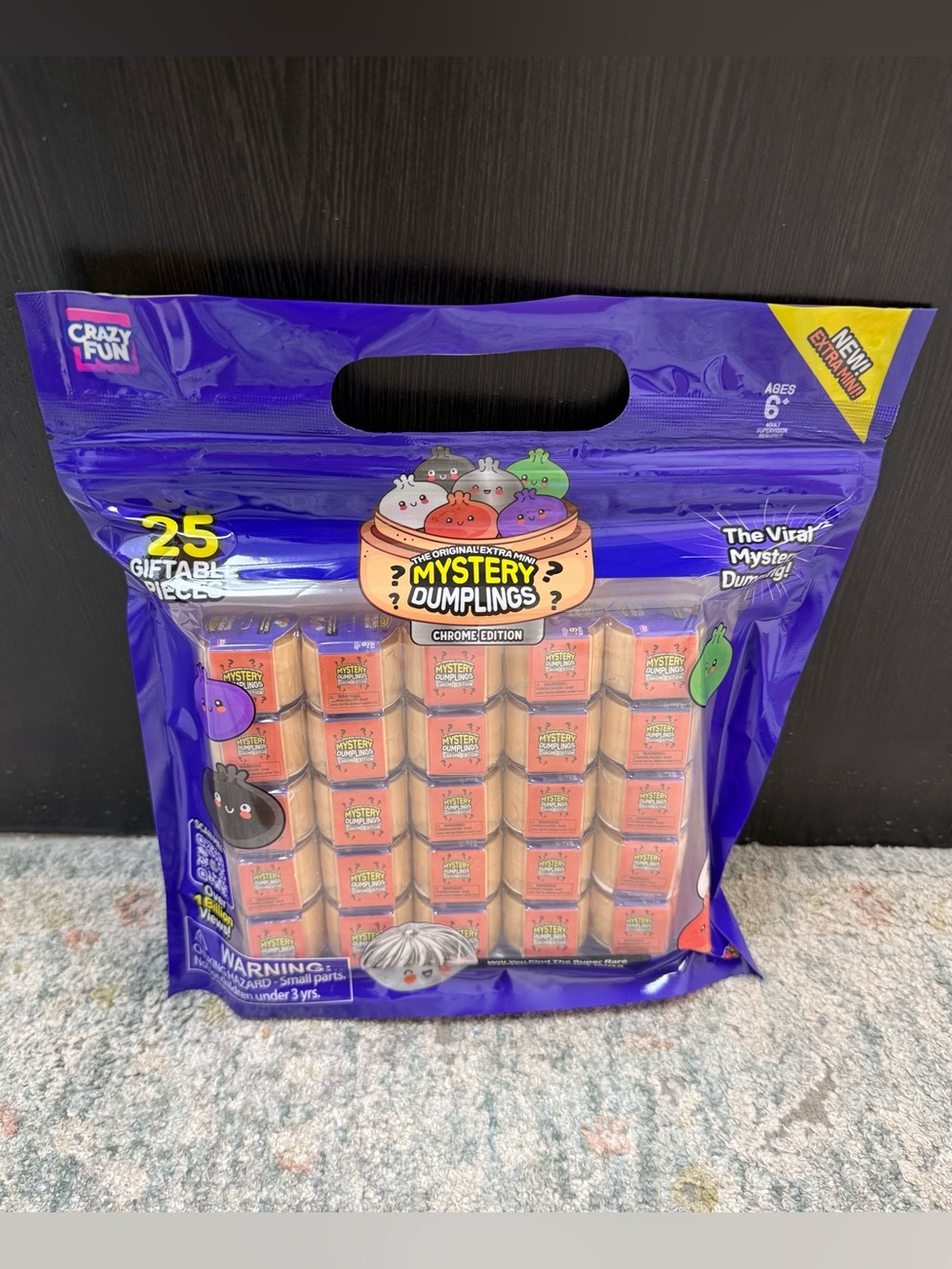 RMS CRAZY RUN Mystery Dumplings Chrome Edition - (25 Pieces)
